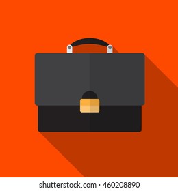 Case flat icon illustration isolated vector sign symbol