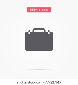 case icon. bag sign