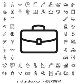 Case icon illustration isolated vector sign symbol