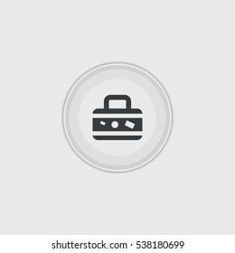 Case icon illustration isolated vector sign symbol