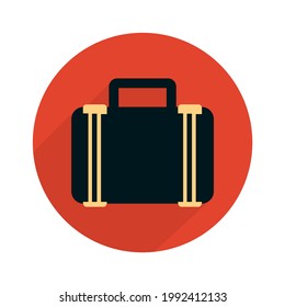 icono de caso en un fondo blanco, ilustración vectorial