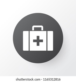 Case icon symbol. Premium quality isolated chest element in trendy style.