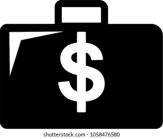 Case icon vector
