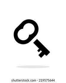 Case key icon on white background. Vector illustration.