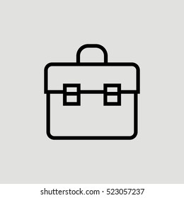 Case Outline Vector Icon
