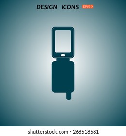 Case for phone. icon. vector design