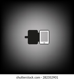Case for phone. icon. vector design