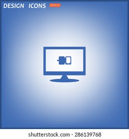 Case for phone. icon. vector design