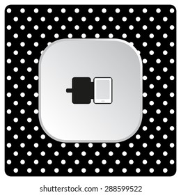 Case for phone. icon. vector design