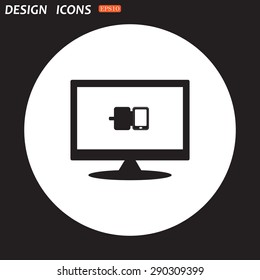 Case for phone. icon. vector design