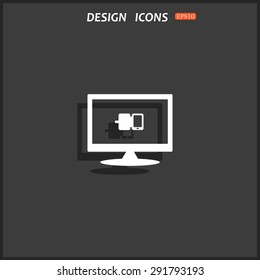 Case for phone. icon. vector design