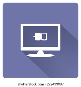 Case for phone. icon. vector design