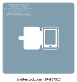 Case for phone. icon. vector design