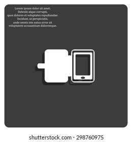 Case for phone. icon. vector design