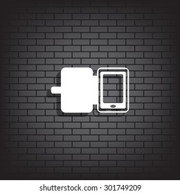 Case for phone. icon. vector design
