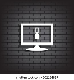 Case for phone. icon. vector design