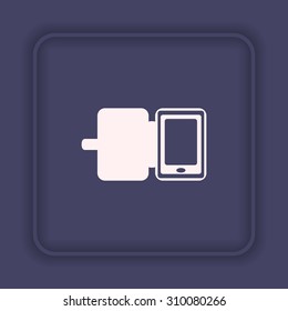 Case for phone. icon. vector design