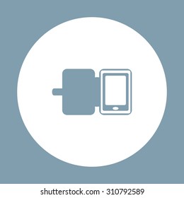 Case for phone. icon. vector design