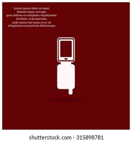 Case for phone. icon. vector design