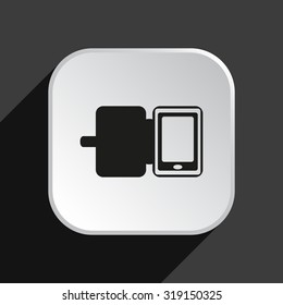 Case for phone. icon. vector design