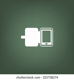 Case for phone. icon. vector design