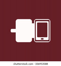 Case for phone. icon. vector design