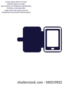 Case for phone. icon. vector design