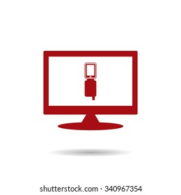 Case for phone. icon. vector design