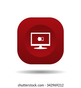 Case for phone. icon. vector design