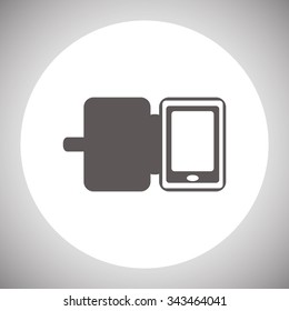 Case for phone. icon. vector design