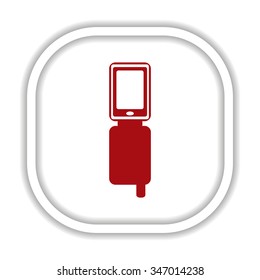 Case for phone. icon. vector design