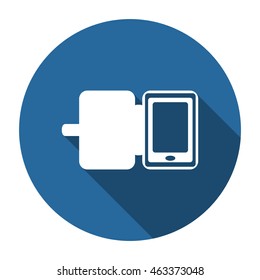 Case for phone Icon, vector, icon flat