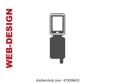 Case for phone Icon Vector, portfolio author web-design