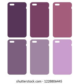 case for phone. vector