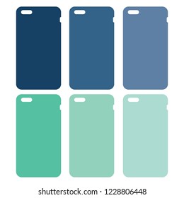 case for phone. vector