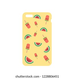 case for phone. vector