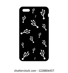 case for phone. vector