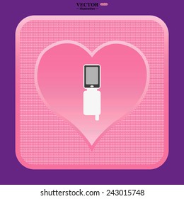 Case for phone , vector illustration, EPS 10