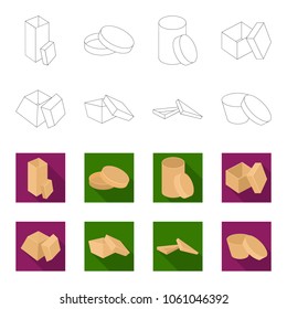 Case, shell, framework, and other web icon in outline,flet style.Box, container, package, icons in set collection.