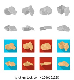 Case, shell, framework, and other web icon in monochrome,flat style.Box, container, package, icons in set collection.