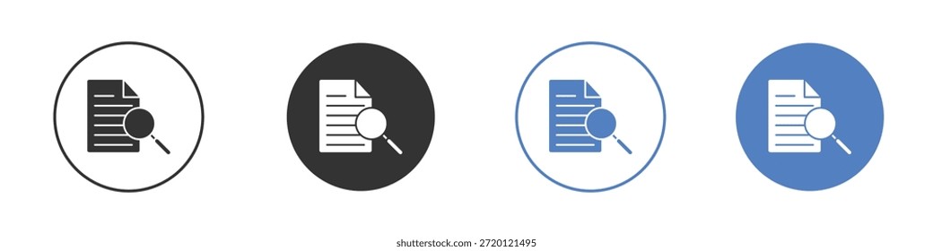 Case studies icon pictogram set. Vector icon designs