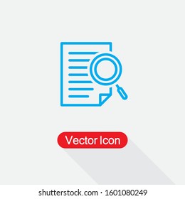 Case Studies Icon Vector Illustration Eps10