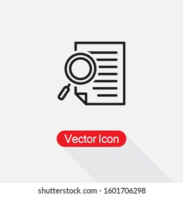 Case Studies Icon Vector Illustration Eps10