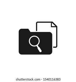 Case Studies Vector Line Icon. on white background
