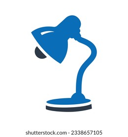 Case Study Flat Blue Icon Isolate On White Background Vector Illustration | Seo Icons