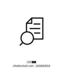 case study icon, design inspiration vector template for interface and any purpose