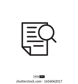 Case Study Icon, Design Inspiration Vector Template For Interface And Any Purpose