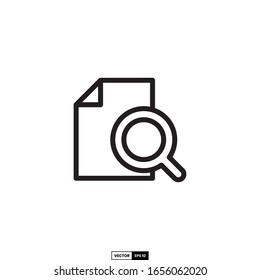 Case Study Icon, Design Inspiration Vector Template For Interface And Any Purpose