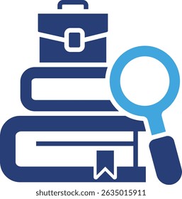 Case Study Icon Element for Design