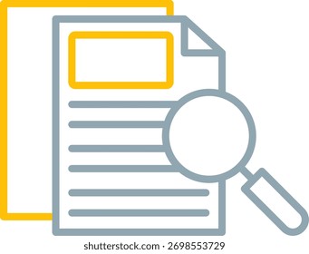 Case Study Icon Symbol Art Sign